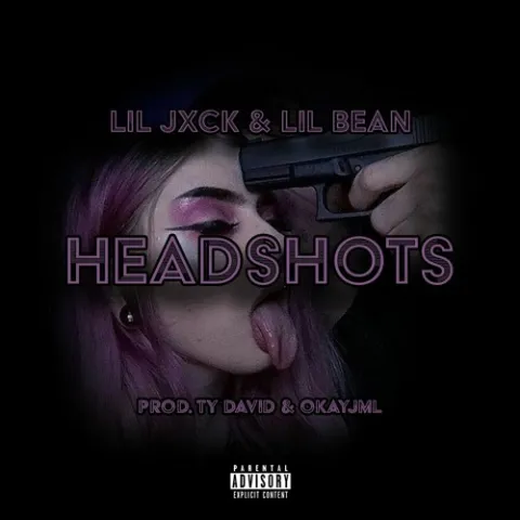 Lil Jxck featuring Lil Bean — HEADSHOTS cover artwork