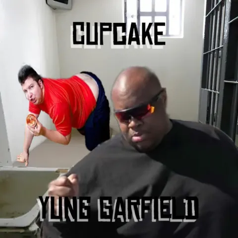 Yung Garfield & EDP445 featuring Nikocado Avocado — Cupcake cover artwork