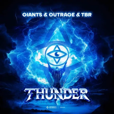 GIANTS, OUTRAGE, & TBR — Thunder cover artwork