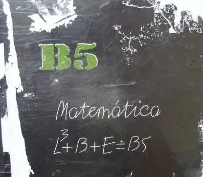 B5 — Matemática cover artwork