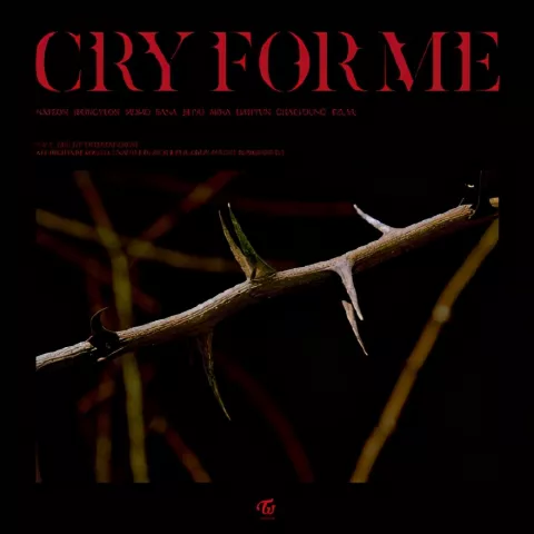 TWICE — CRY FOR ME cover artwork