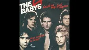 The Babys — Back on My Feet Again cover artwork