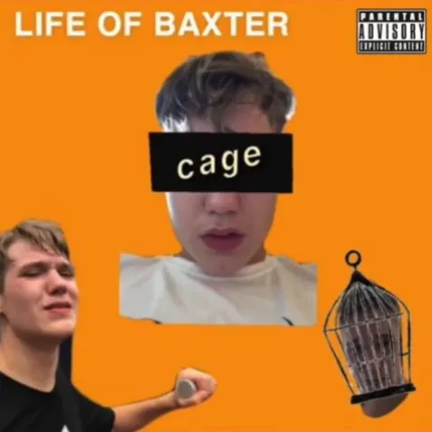 Hood Guy THE LIFE OF BAXTER cover artwork