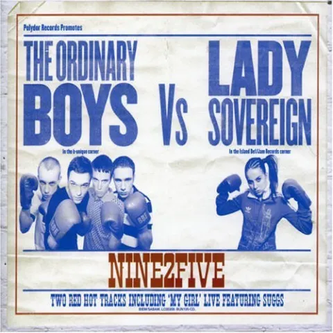 The Ordinary Boys featuring Lady Sovereign — Nine2Five cover artwork