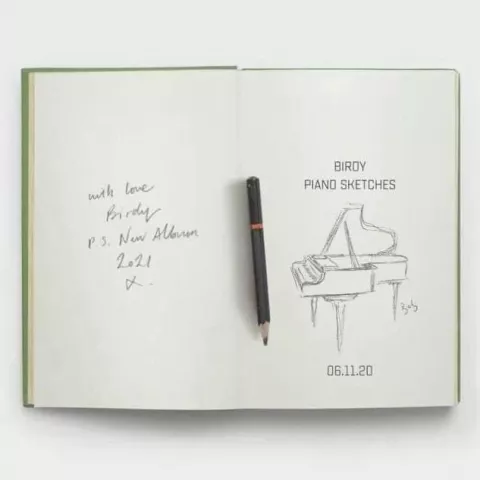 Birdy Piano Sketches cover artwork