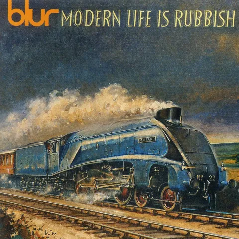 Blur Modern Life Is Rubbish cover artwork