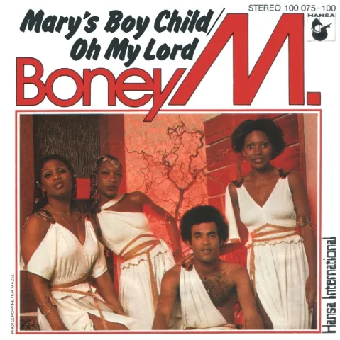 Boney M. — Mary&#039;s Boy Child/Oh My Lord cover artwork