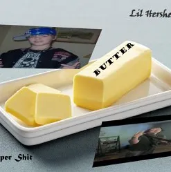 Lil Hershey Squirt featuring LIL DIAPER SHIT — Butter cover artwork