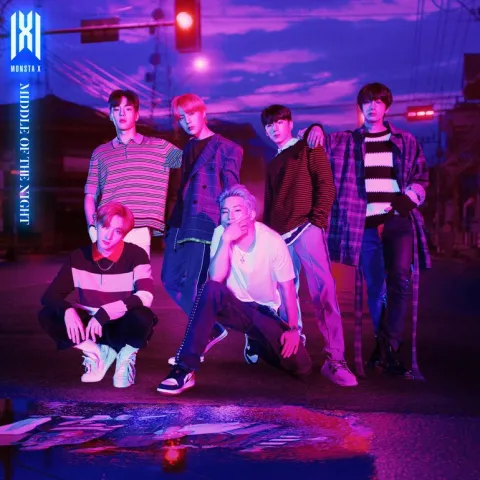 MONSTA X — MIDDLE OF THE NIGHT cover artwork
