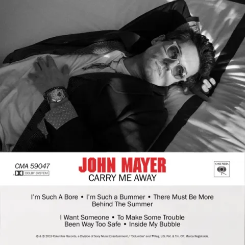 John Mayer — Carry Me Away cover artwork