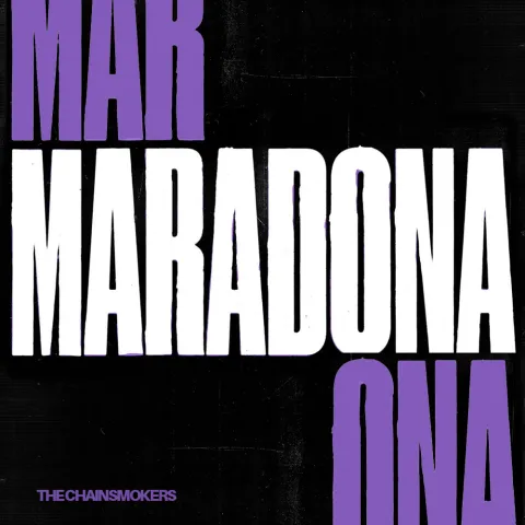 The Chainsmokers Maradona cover artwork