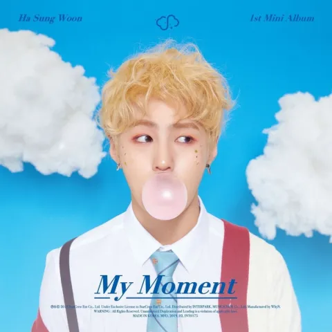 Ha Sungwoon My Moment cover artwork
