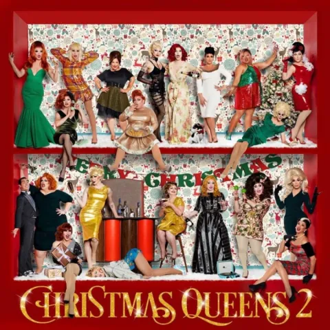 Various Artists Christmas Queens 2 cover artwork