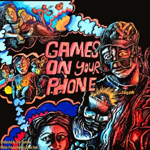 24kGoldn — GAMES ON YOUR PHONE cover artwork