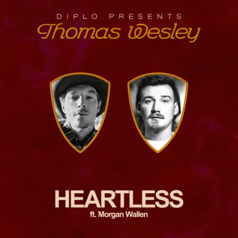 Diplo featuring Morgan Wallen — Heartless cover artwork