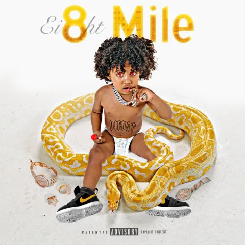DigDat featuring Aitch — Ei8ht Mile cover artwork