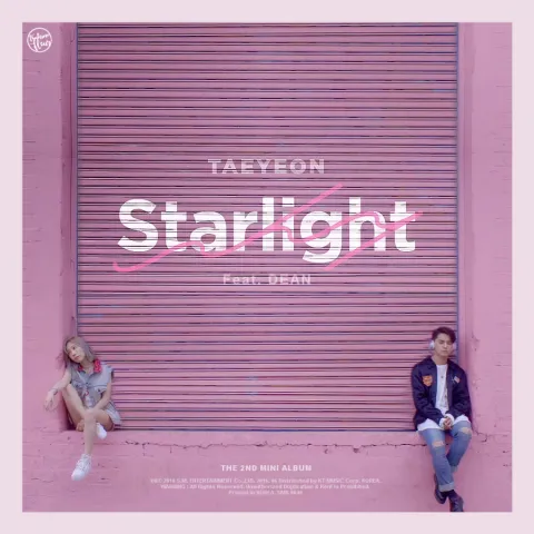 TAEYEON featuring DEAN — Starlight cover artwork
