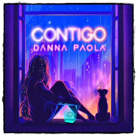 Danna Paola — Contigo cover artwork