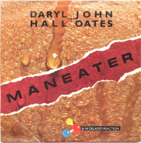 Daryl Hall and John Oates — Maneater cover artwork