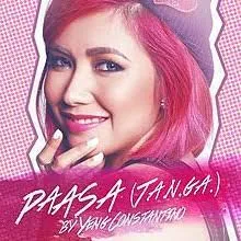 Yeng Constantino Paasa (T.A.N.G.A) cover artwork