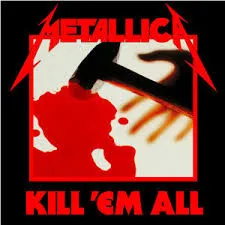 Metallica Kill &#039;Em All cover artwork