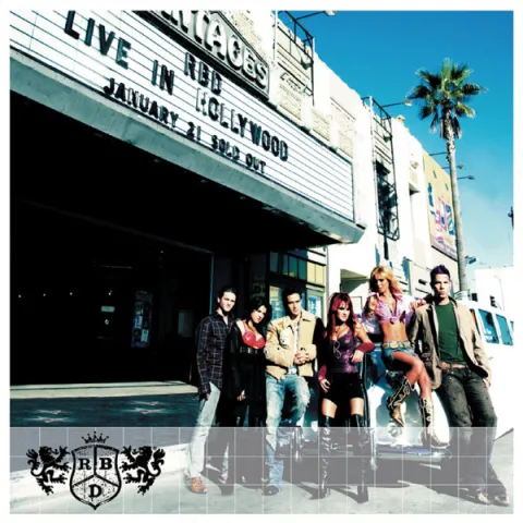 RBD Live in Hollywood cover artwork