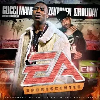 Gucci Mane EA Sportscenter cover artwork