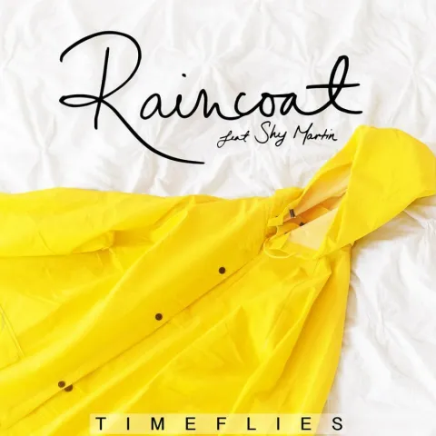 Timeflies featuring SHY Martin — Raincoat cover artwork