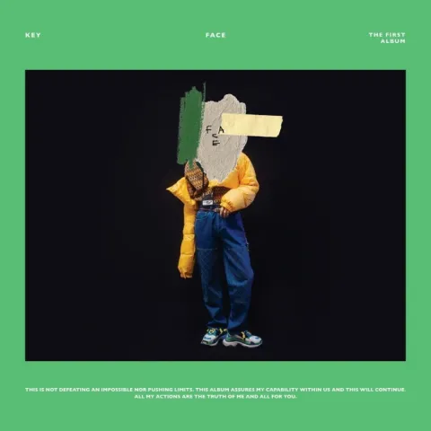 KEY — FACE - The 1st Album cover artwork