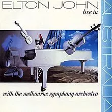 Elton John Live in Australia with the Melbourne Symphony Orchestra cover artwork