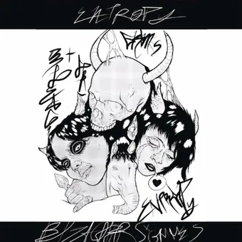 Grimes & Bleachers Entropy cover artwork