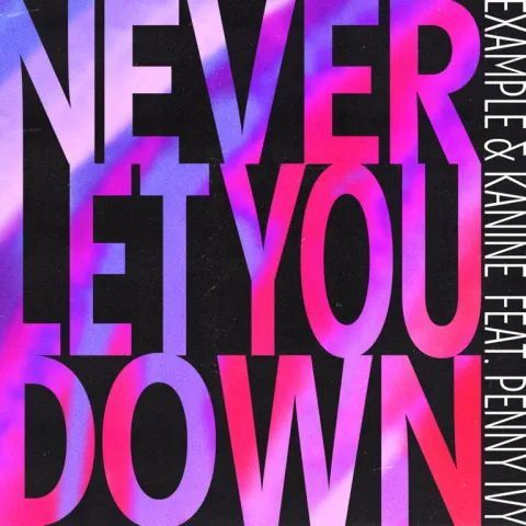 Example & Kanine featuring Penny Ivy — Never Let You Down cover artwork
