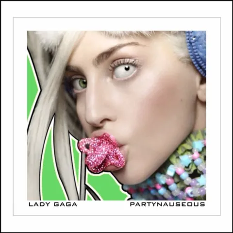 Lady Gaga PARTYNAUSEOUS cover artwork