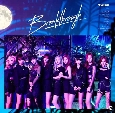 TWICE — Breakthrough cover artwork