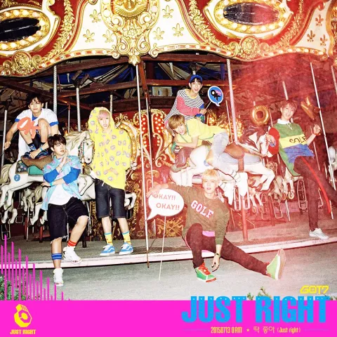 GOT7 Just Right cover artwork