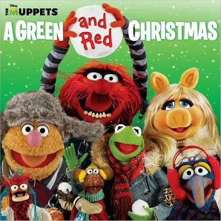 Kermit the Frog & Miss Piggy — A Red and Green Christmas cover artwork