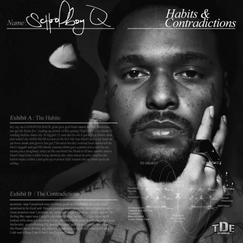 ScHoolboy Q Habits &amp; Contradictions cover artwork
