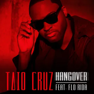 Taio Cruz featuring Flo Rida — Hangover cover artwork