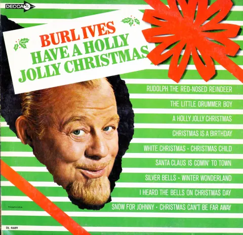 Burl Ives Have A Holly Jolly Christmas cover artwork