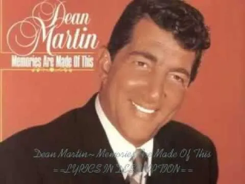 Dean Martin — Memories Are Made of This cover artwork