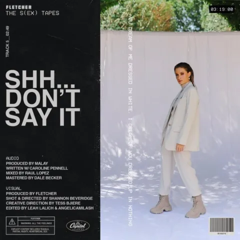 FLETCHER — Shh...Don&#039;t Say It cover artwork