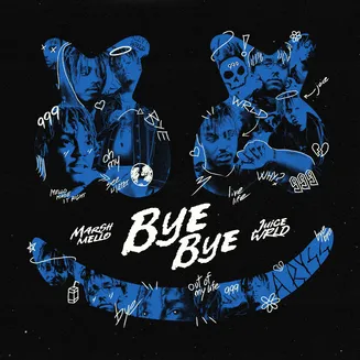 Marshmello featuring Juice WRLD — Bye Bye cover artwork