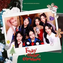 NMIXX — Funky Glitter Christmas cover artwork
