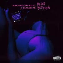 Machine Gun Kelly & blackbear my ex's best friend cover artwork