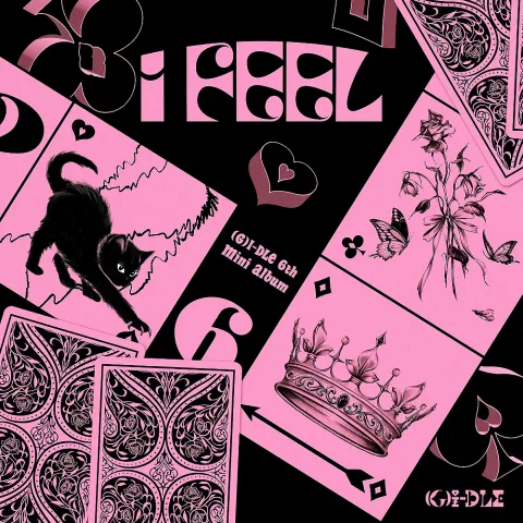 (G)I-DLE Queencard cover artwork