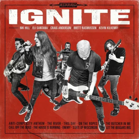 Ignite — On The Ropes cover artwork