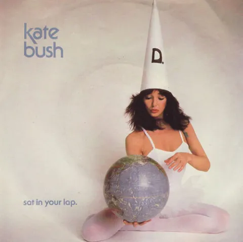 Kate Bush — Sat In Your Lap cover artwork