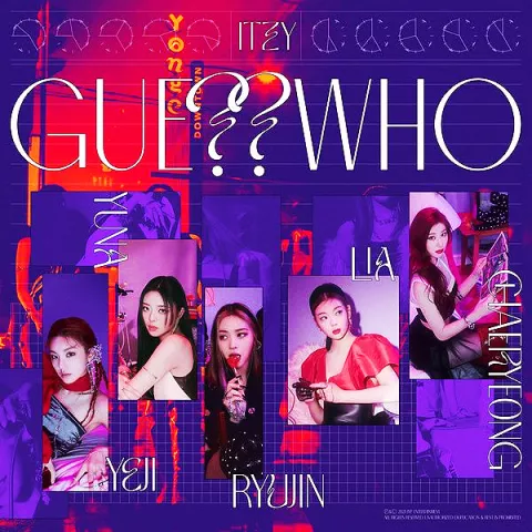 ITZY GUESS WHO cover artwork