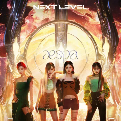 aespa Next Level cover artwork