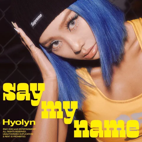 Hyolyn Say My Name cover artwork